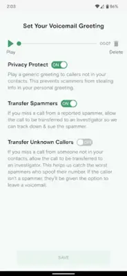 CallerHQ Catch & Sue Spammers android App screenshot 0